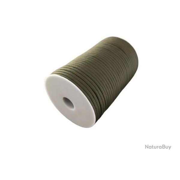 Paracorde - Kaki - 100m - Livraison Gratuite