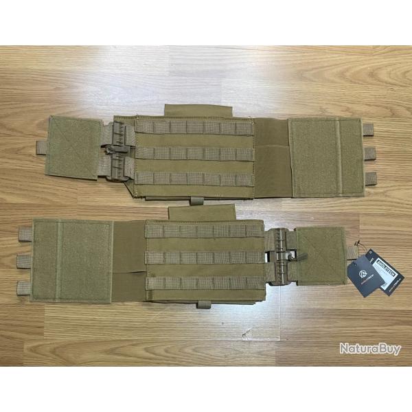 Ceinture de gilet tactique porte plaque