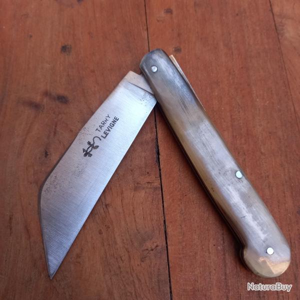 Couteau Rgional DONJON TARRY LEVIGNE Manche en Corne