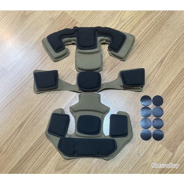 Sangle et coussinet casque balistique