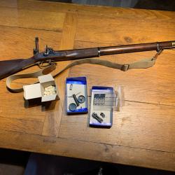 fusil poudre noire EUROARMS  modele VOLUNTEER CAL 451