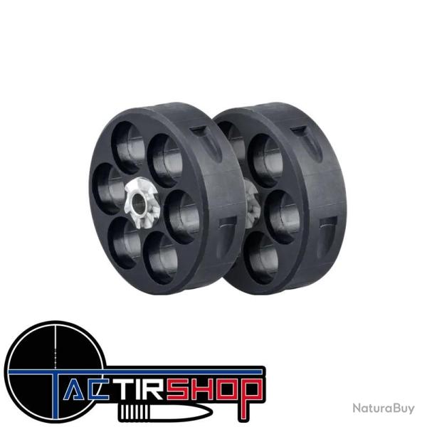 Barillet pour Revolver de d�fense T4E TR50 Cal50 lot de 2