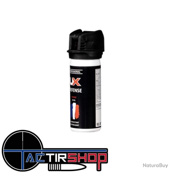 Bombe lacrymog�ne anti agression UX GEL POIVRE 50 ml Capot Clapet