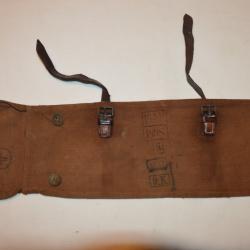 HOUSSE ALLEMANDE EN TOILE POUR PIQUET DE TENTE-INFANTERIE REGIMENT N° 16- DATEE1913-GUERRE 1914/18
