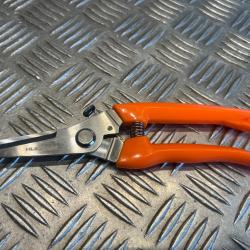 secateur ciseau orange hulkium pro pour taille couper jardin plante