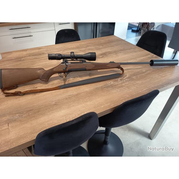 HAENEL JAEGER 10 CAL 7mm rem mag avec lunette et modrateur de son