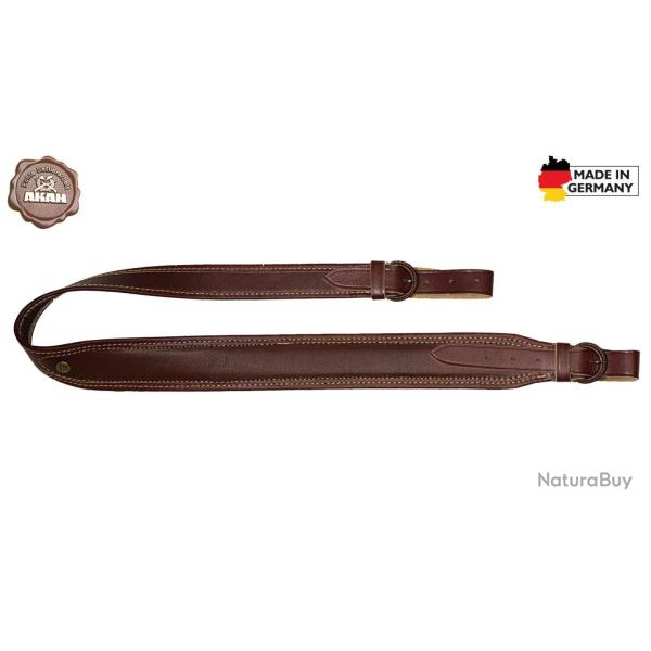 Bon plan ! Bretelle pour armes longues AKAH en cuir et rembourr�