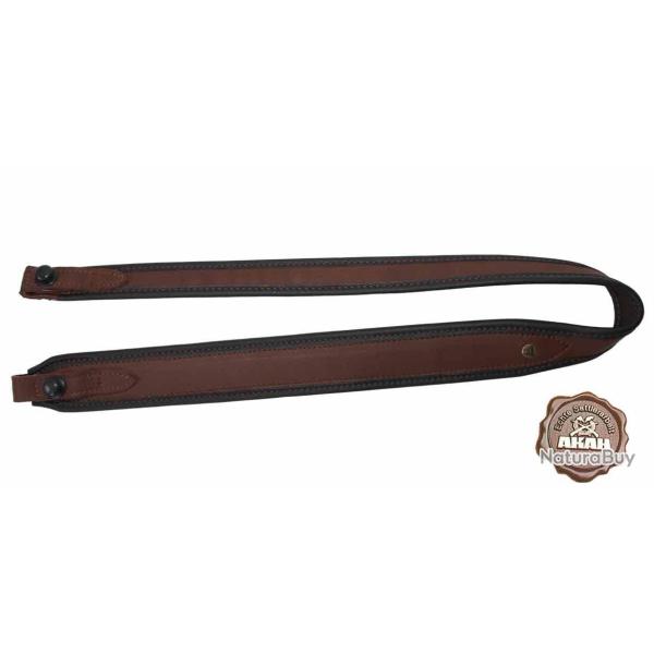 Bon plan ! Bretelle pour fusil en cuir d'�lan (Quick-Loxx).