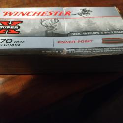 MUNITIONS WINCHESTER 270WSM POWER POINT 150GR