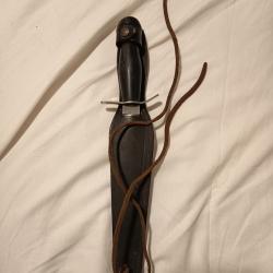 dague poignard couteau lancer parachutiste Français VRAIPARA inox