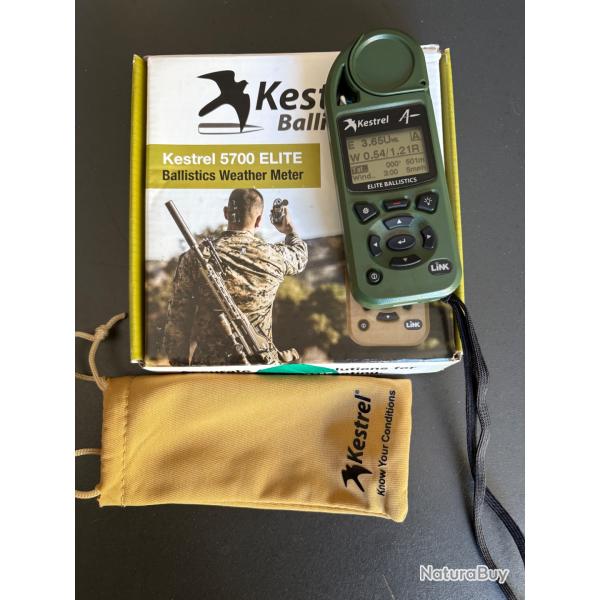 Kestrel 5700 lite Ballistics Link