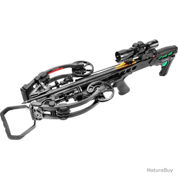 Arbal�te � poulies ManKung Direwolf XB70 215 lbs 415 FPS Noir