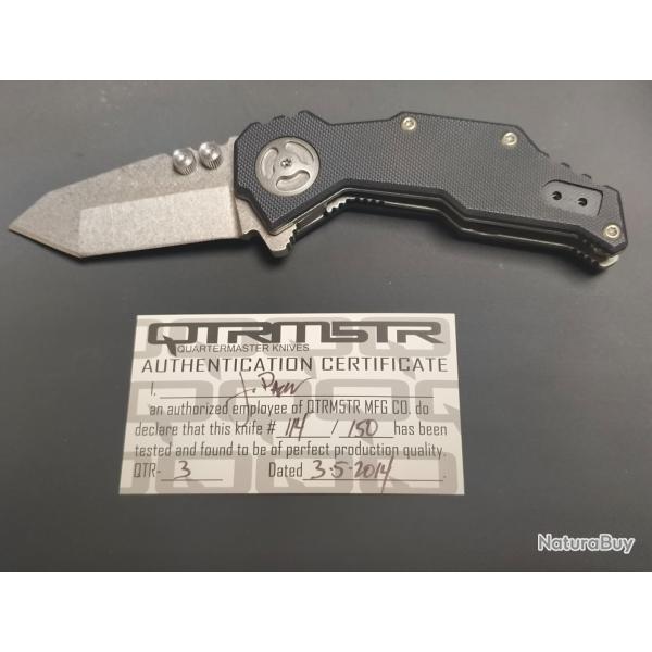 Couteau Quartermaster QTR-3 TEMPLETON