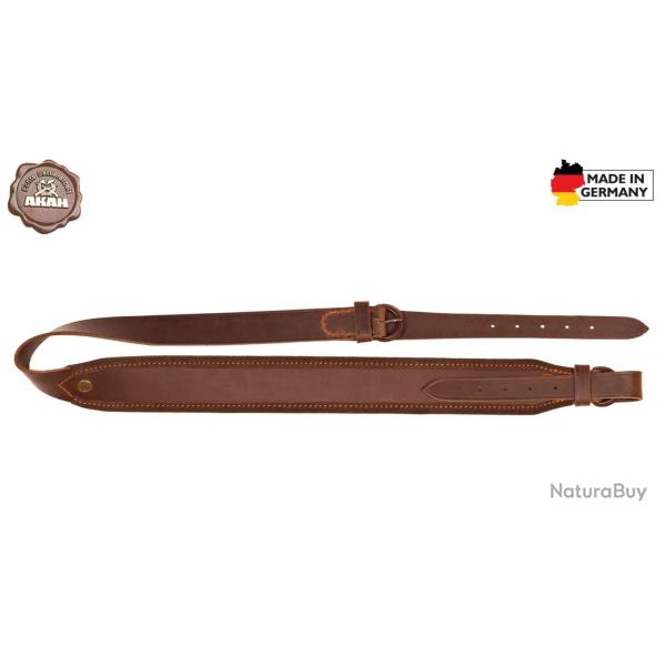 Bon plan ! Bretelle pour armes longues AKAH en cuir avec effet Pull-Up