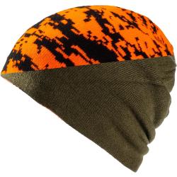 Bonnet r&eacute;versible Digi-camo fluo/olive (Couleur: Camo fluo/Olive)