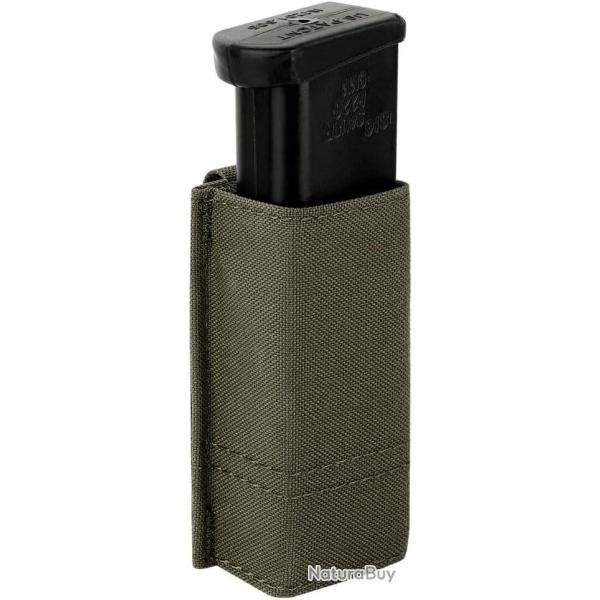 PORTE-CHARGEUR SIMPLE 9mm/.40/.45ACP + INSERT � D�GAGEMENT RAPIDE - VERT - LIVRAISON GRATUITE