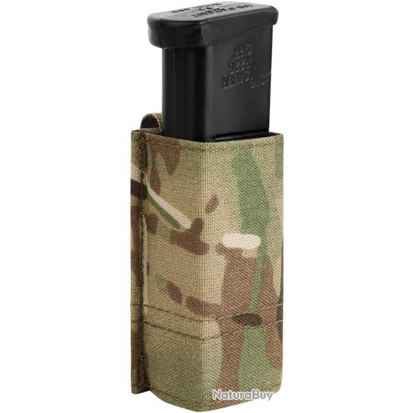 PORTE-CHARGEUR SIMPLE 9mm/.40/.45ACP + INSERT  DGAGEMENT RAPIDE - CAMO - LIVRAISON GRATUITE