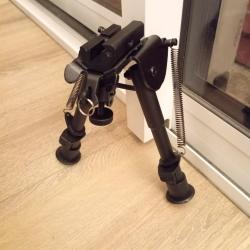 Bipied réglable 5-9 grenadière ou rail