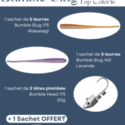 Pack Essentiel - Bumble Slug Top Coloris : 12+5 Offerts