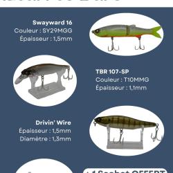 Pack Expert - Spécial Leurres Durs + 1 Sachet Offert