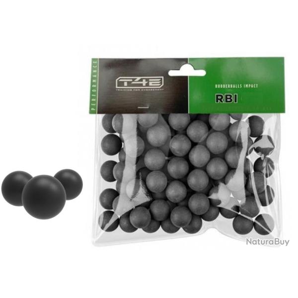 100 Billes Caoutchouc noyau Acier RBI Calibre .43 Umarex
