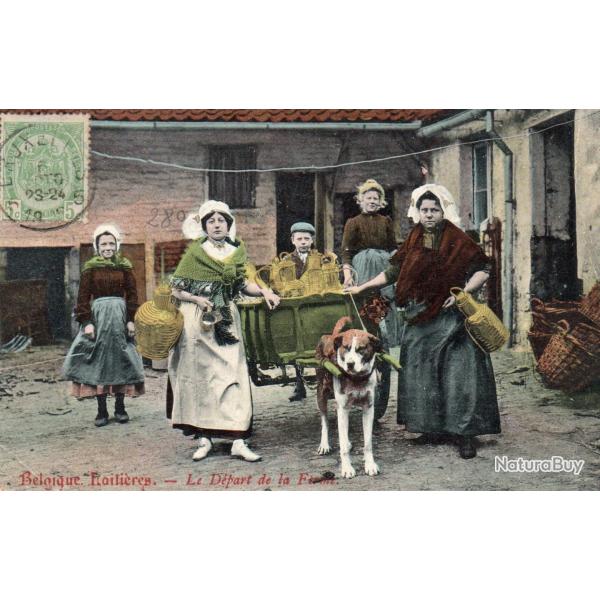 CPA - BELGIQUE / LAITIERE FLAMANDE N�4371