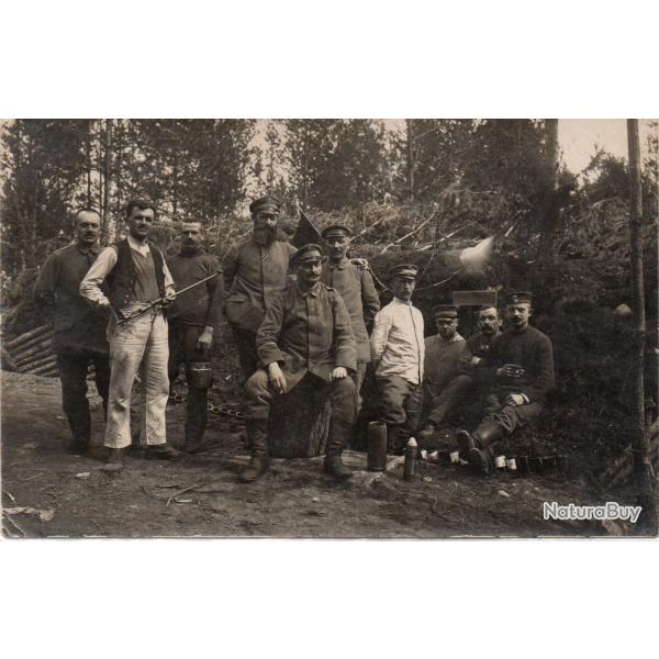 CPA -Photo - Un Groupe Soldats Allemand- N�4376