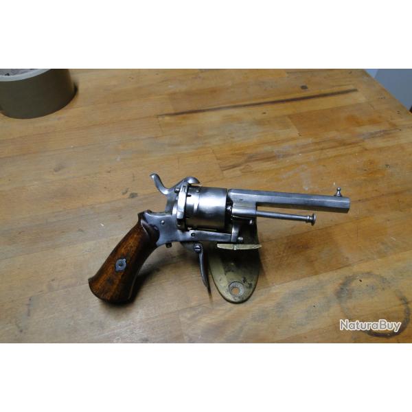 revolver belge cal 7mm  broche