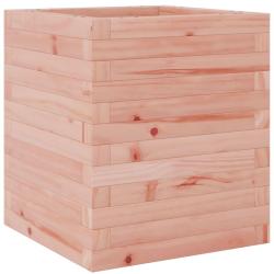 Jardinière bac lit surélevé plantes fleurs terrasse jardin 40 x 40 x 46 cm bois massif de douglas m