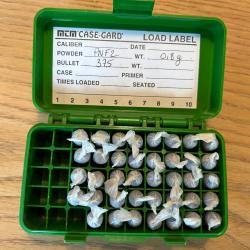 Cartouches combustibles calibre 36 - bo&icirc;te incompl&egrave;te