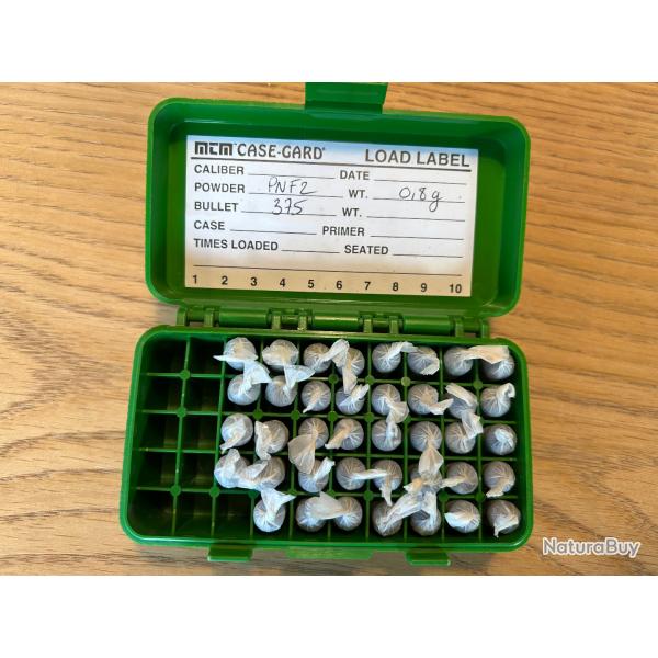 Cartouches combustibles calibre 36 - bo�te incompl�te