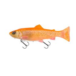 Leurre Souple Savage Gear 3D Line Thru Pulsetail Trout 25cm 25cm 185g Slow Sinking Clear Gold Albino