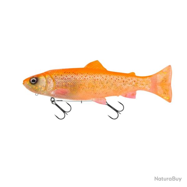 Leurre Souple Savage Gear 3D Line Thru Pulsetail Trout 25cm 25cm 185g Slow Sinking Clear Gold Albino