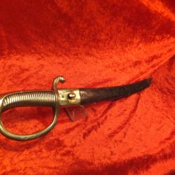 SABRE TROUPE D'INFANTERIE dit "briquet" modèle An XI, 1er empire