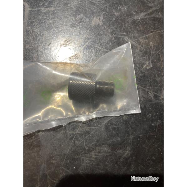 Adaptateur Scorpio Evo 3 9mm M18x1 - 1/2x28 Unef