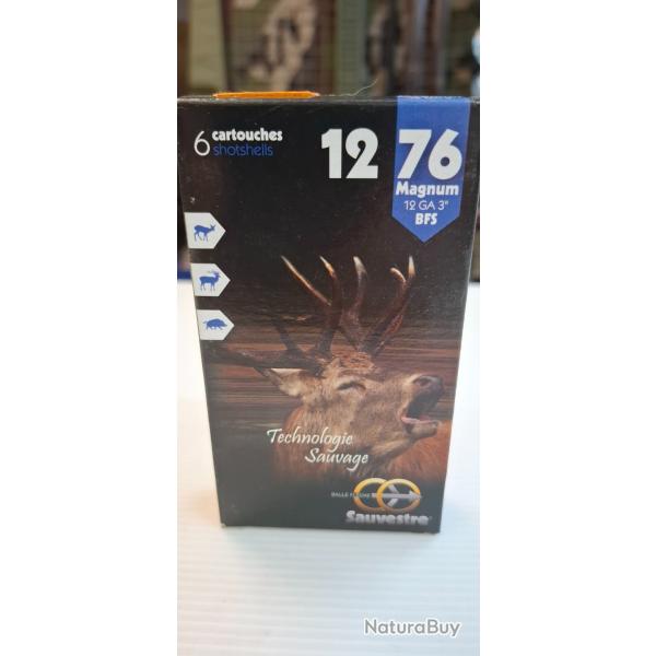 Cartouches balles sauvestre cal 12/76