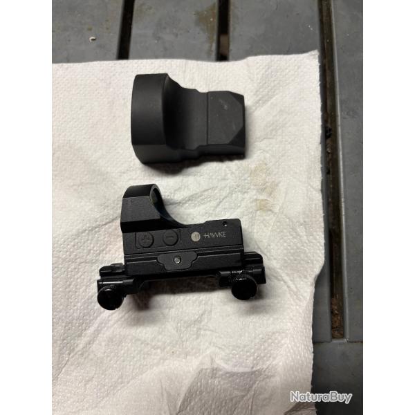 Montage amovible Fabarm asper 1 et 2 merkel KR1 et autres + point rouge Hawke grand cran circle dot