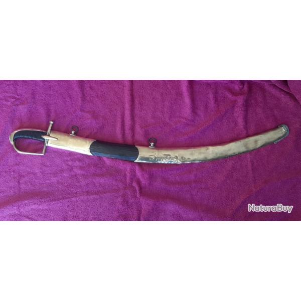 Sabre de Hussard 1777 Revolution puis  1er Empire ex.