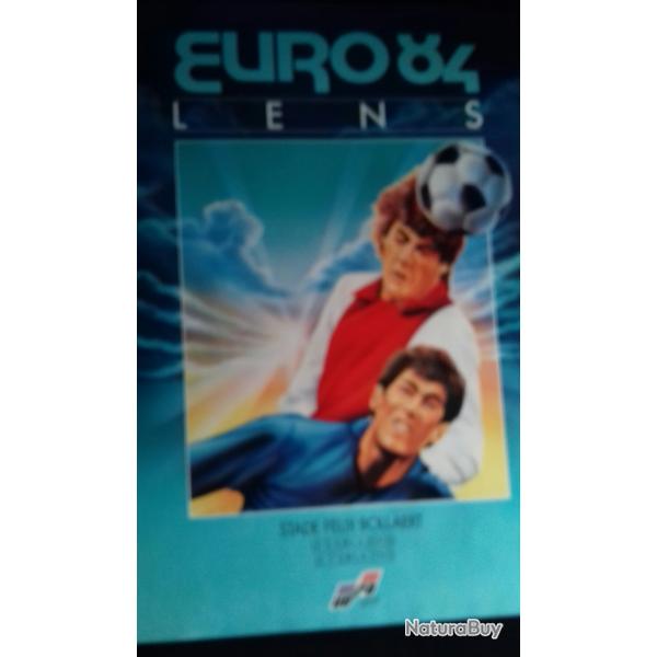 EURO 84 LENS   AFFICHE OFFICIELLE NEUVE RARE