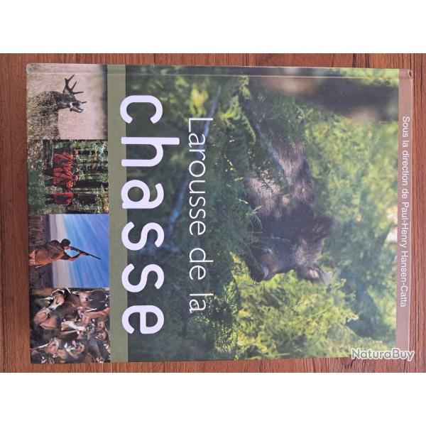 livre chasse le larousse de la chasse
