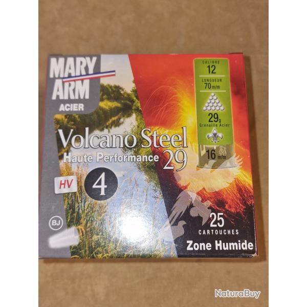 Cartouches acier Mary Arm Volcano Steel 29 HP cal. 12/70 N4 HILMAR SUPER DESTOCK !!!