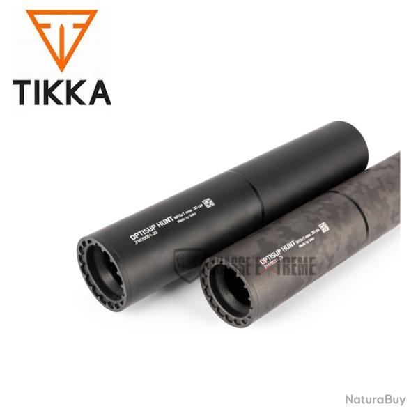 Silencieux TIKKA Optisup Hunt Manchonnable M14x1 Cal 30 Black Velvet
