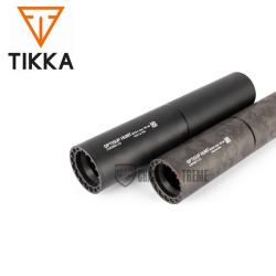 Silencieux TIKKA Optisup Hunt Manchonnable 5/8"x24 Unef Cal 30 Black Velvet