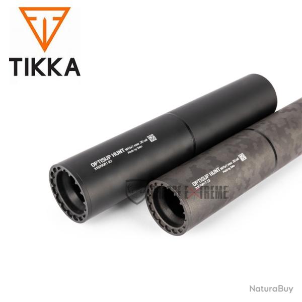 Silencieux TIKKA Optisup Hunt Manchonnable M14x1 Cal 25 Black Velvet