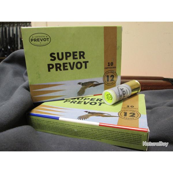 20 Cartouches cal12/70 Super Prevot BJ no9 en 36g