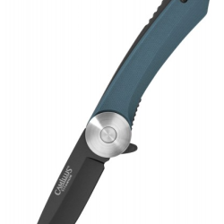 Camillus Cirque - couteau de poche pliant bleu lame Titanium-coated