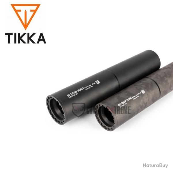 Silencieux TIKKA Optisup Hunt Manchonnable M18x1 Cal 25 Black Velvet