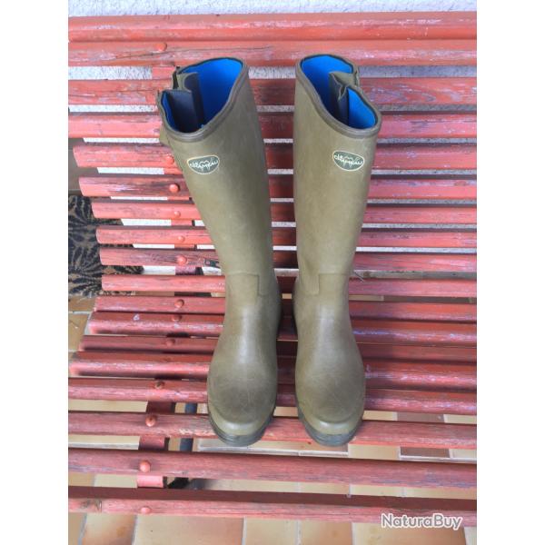 Botte LE CHAMEAU noprene fermeture clair pointure 43.