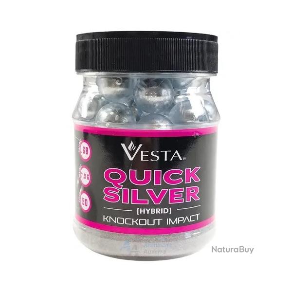 50 Billes Quicksilver / knockout impact calibre .68 | Vesta defense (0000 3846)
