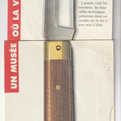 FLYER GEANT maison couteliers THIERS rare collector